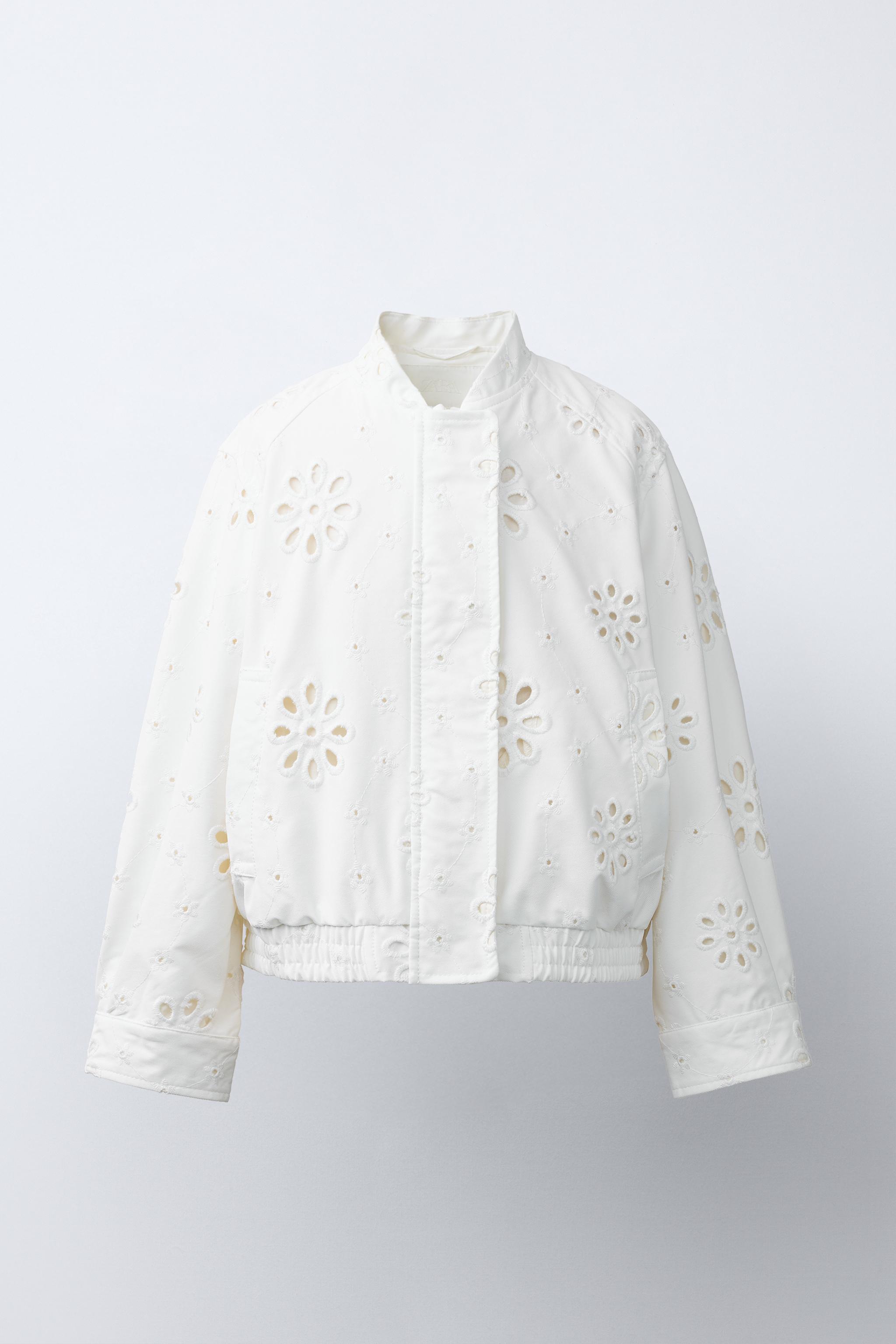 BLOUSON BRODERIE SUISSE